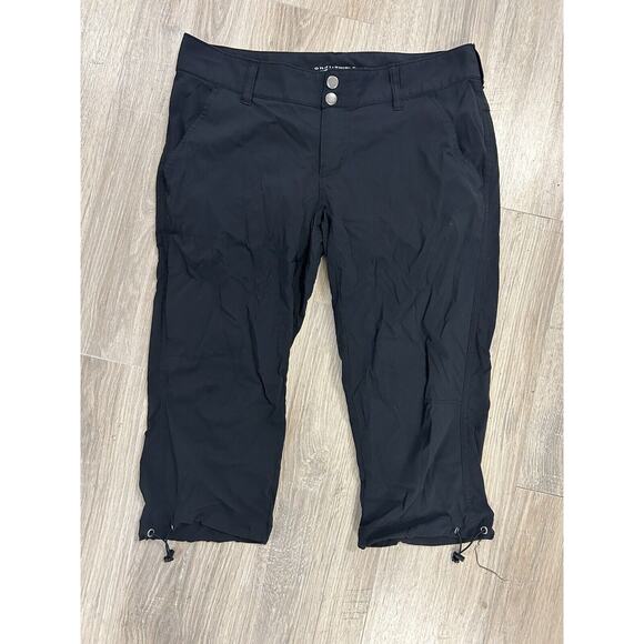Columbia Capri Omni Shield Advanced Repellency Pants Sz 6 Pocket Drawstring Leg - Picture 1 of 7